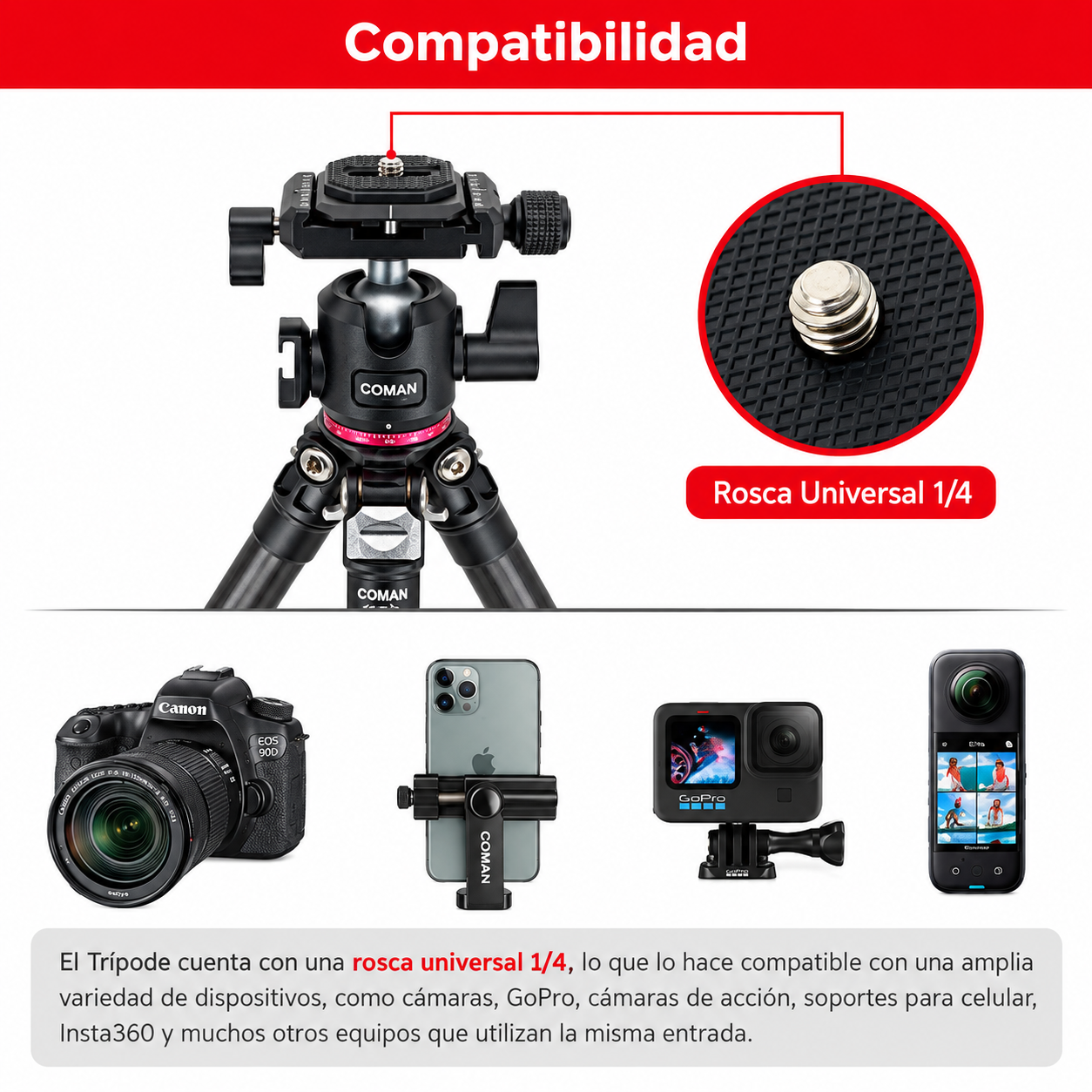 Tripode TSC10A20 - Imagen 3
