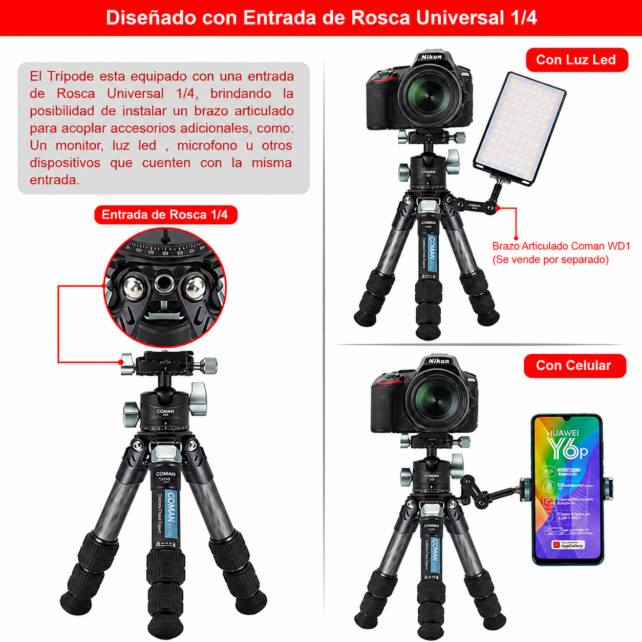 Tripode TSC12A30 - Imagen 4