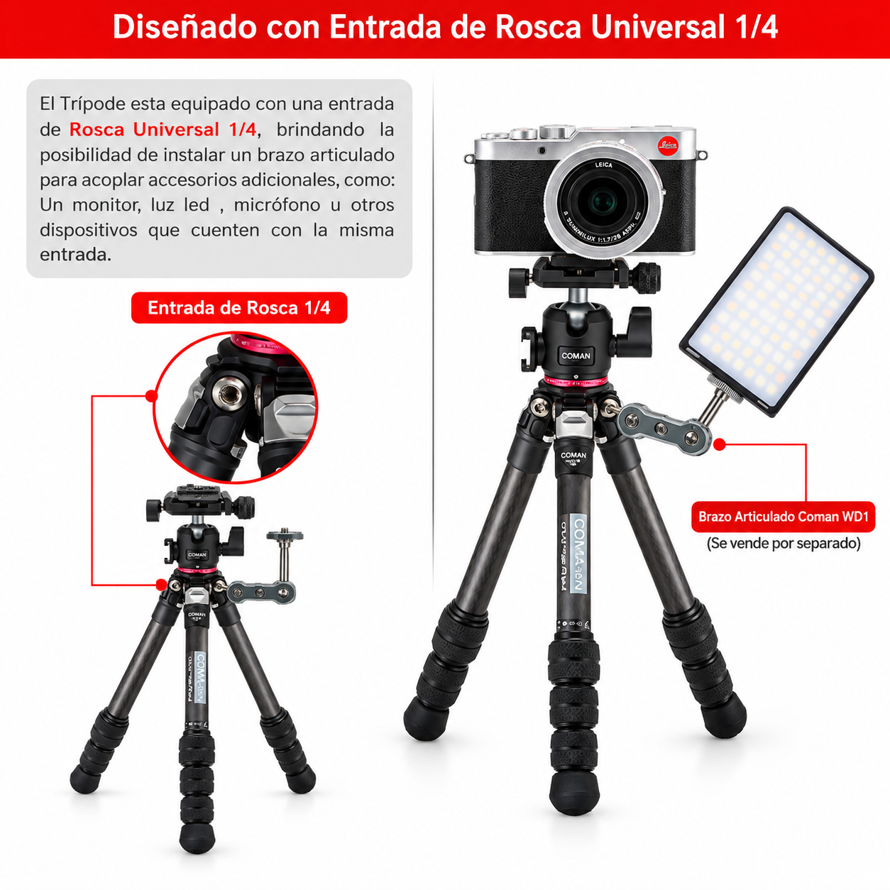 Tripode TSC10A20 - Imagen 5