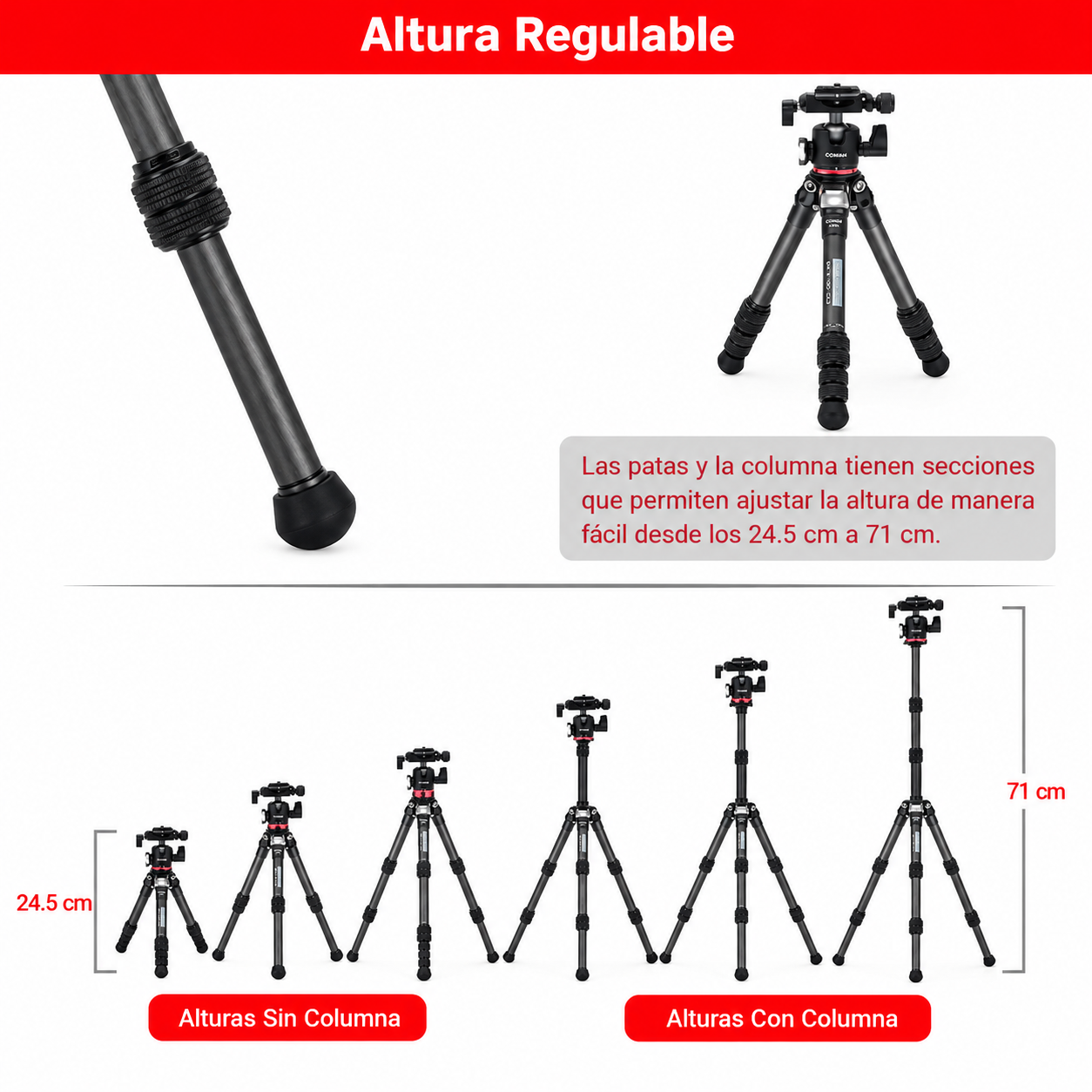Tripode TSC10A20 - Imagen 11